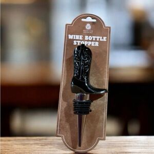 Cowgirl Western Boot Bottle Stopper NWT